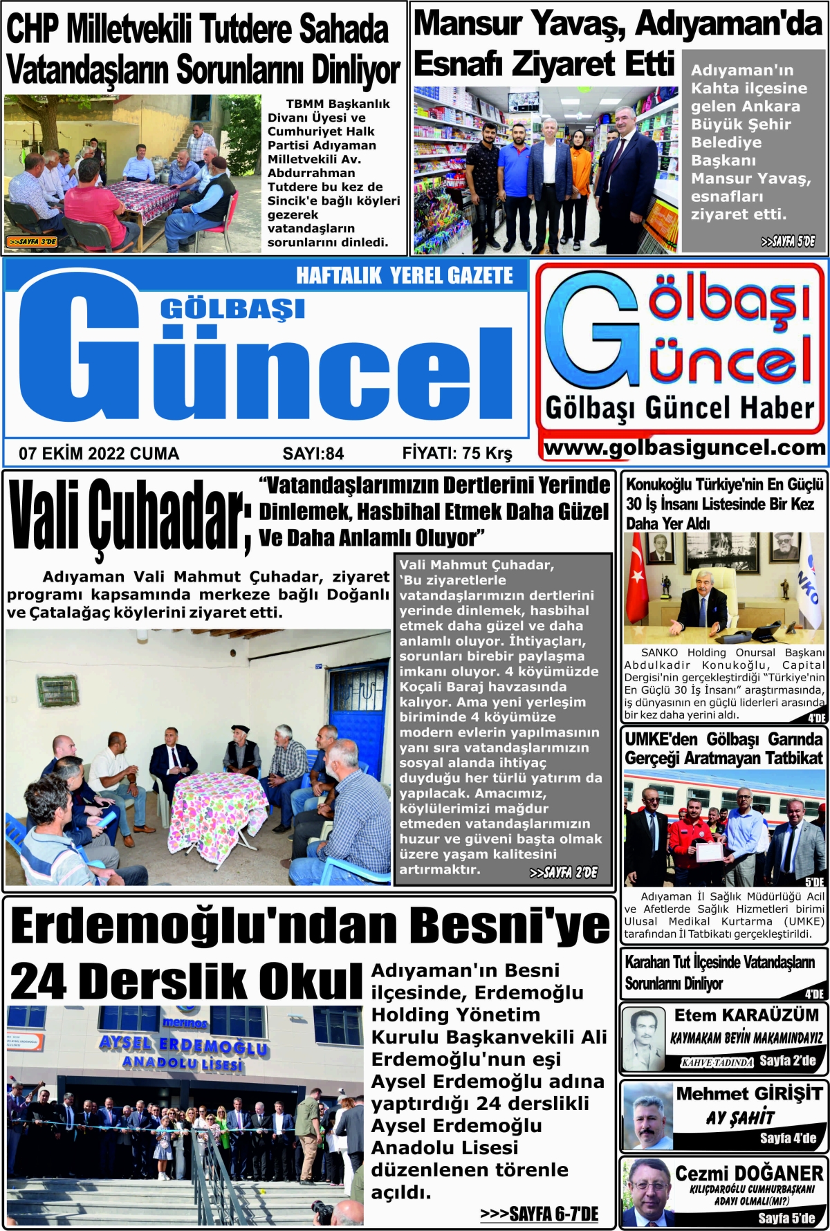 07 EKİM 2022 CUMA