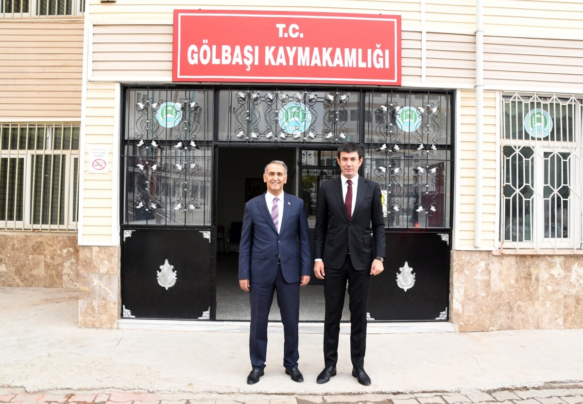 Vali Çuhadar’dan Gölbaşı’na ziyaret