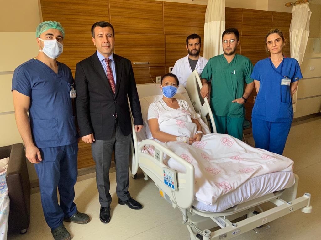 Adıyaman E. ve A.Hastanesinde başarılı operasyon