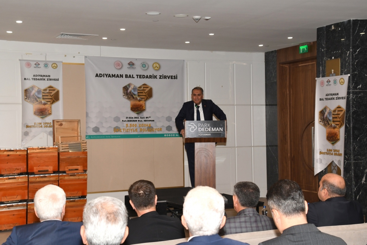 Adıyaman bal tedarik zirvesinde