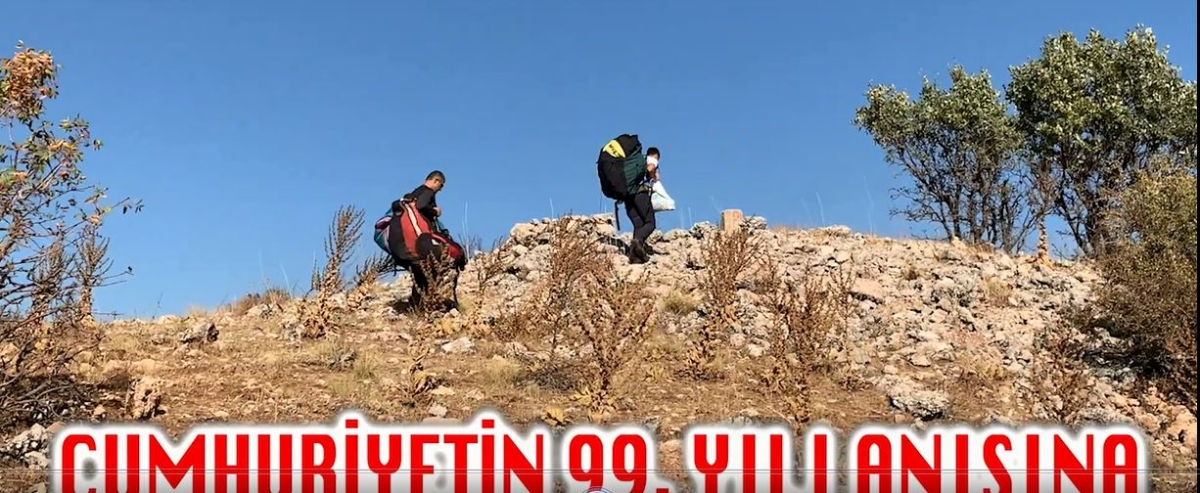 Cumhuriyeti 99. Yılını Gökyüzünde Kutladılar
