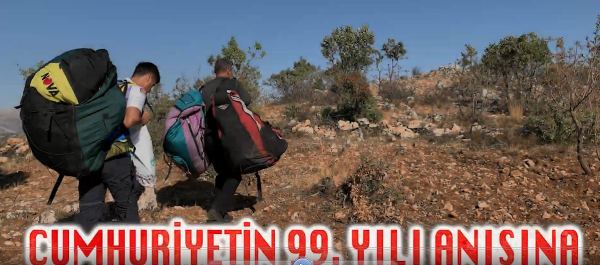 Cumhuriyeti 99. Yılını Gökyüzünde Kutladılar