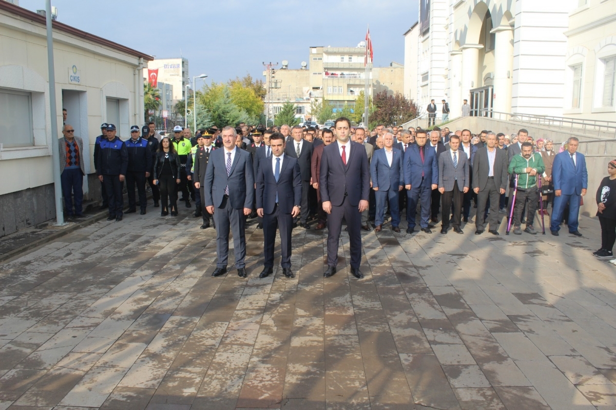 Kahta’da 10 Kasım töreni