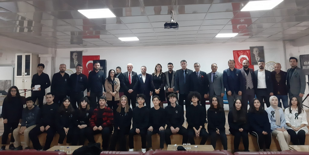 Gölbşaı'nda 10 Kasım töreni