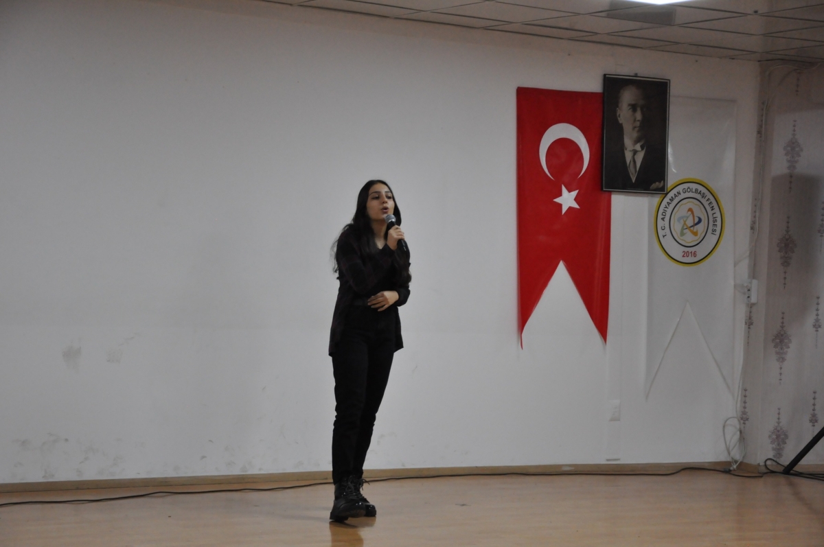 Gölbşaı'nda 10 Kasım töreni