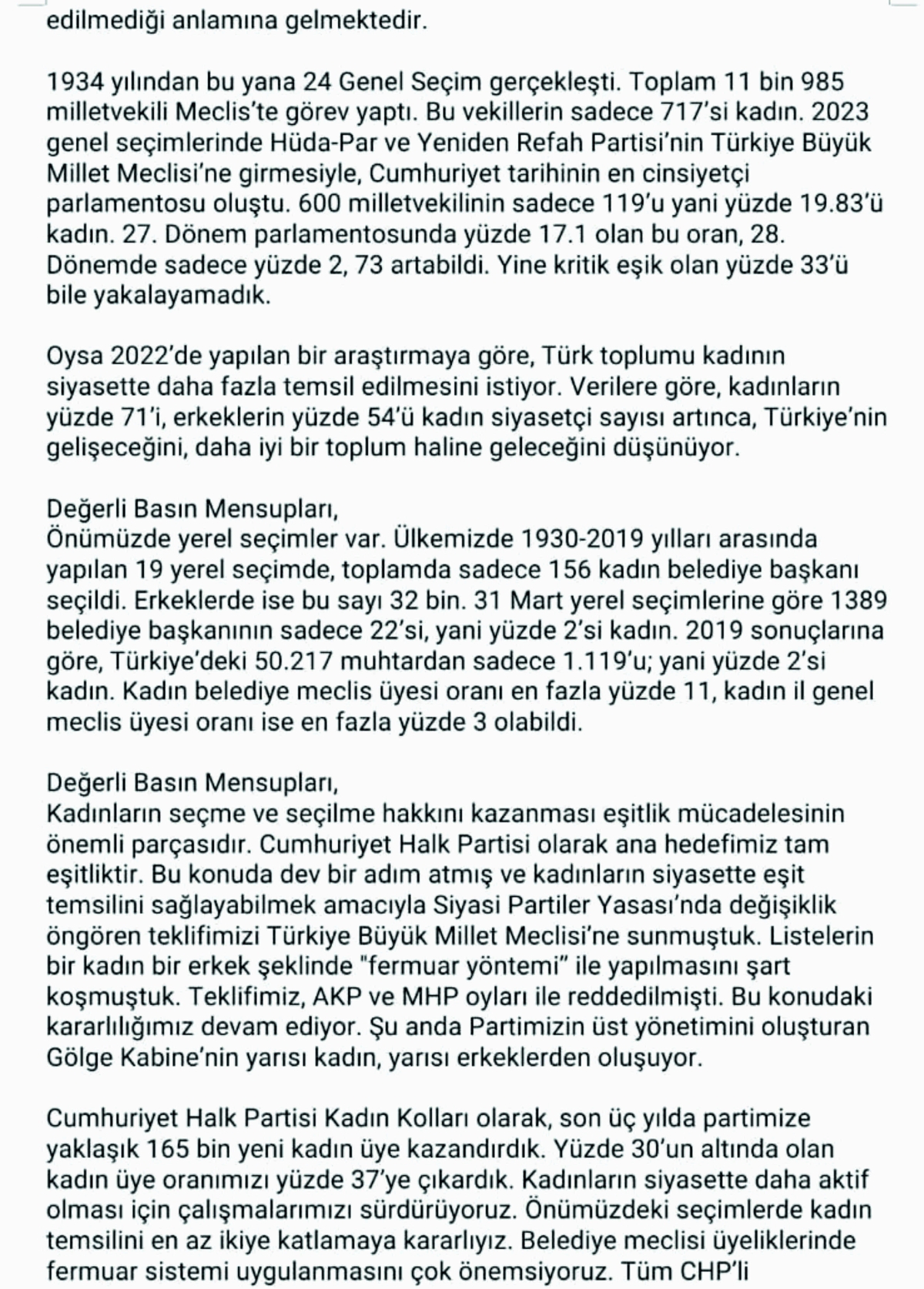 chp basın