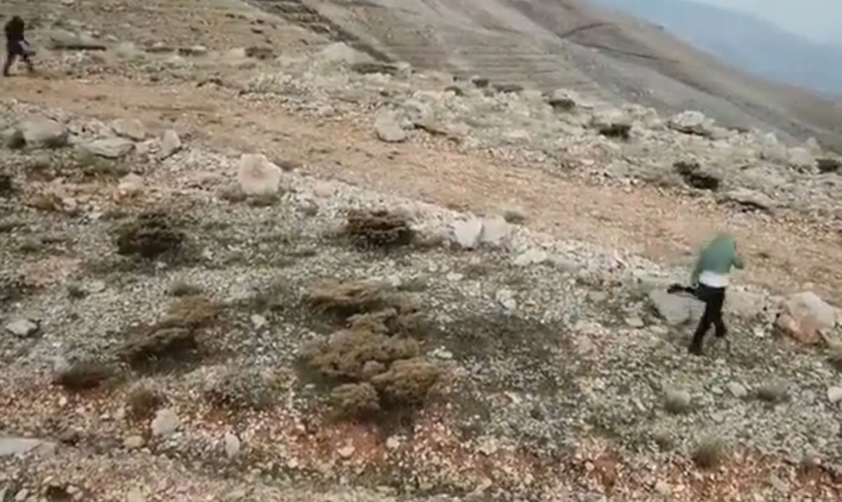Kaçak avcılar Drone'dan kaçamadı
