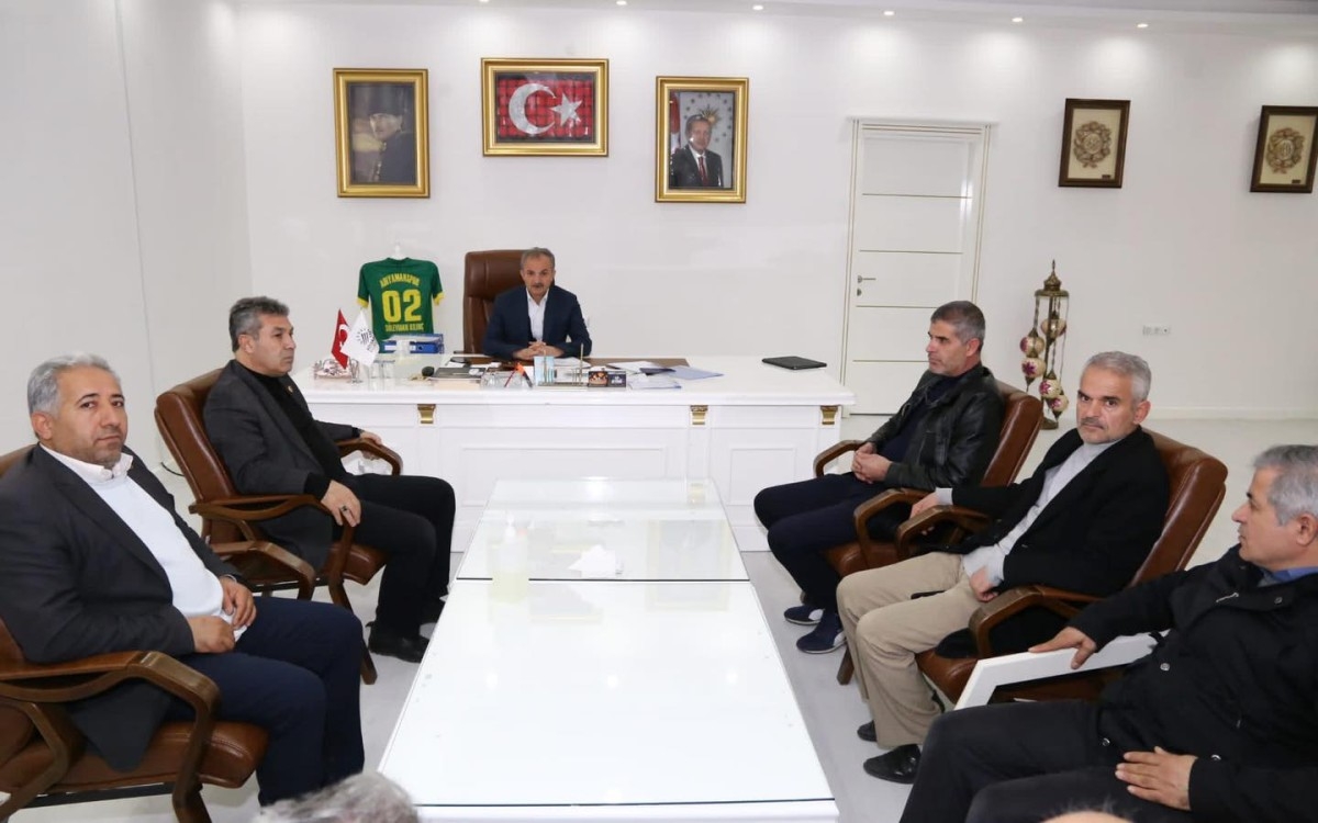 Muhtarlardan, Başkan Kılınç'a ziyaret