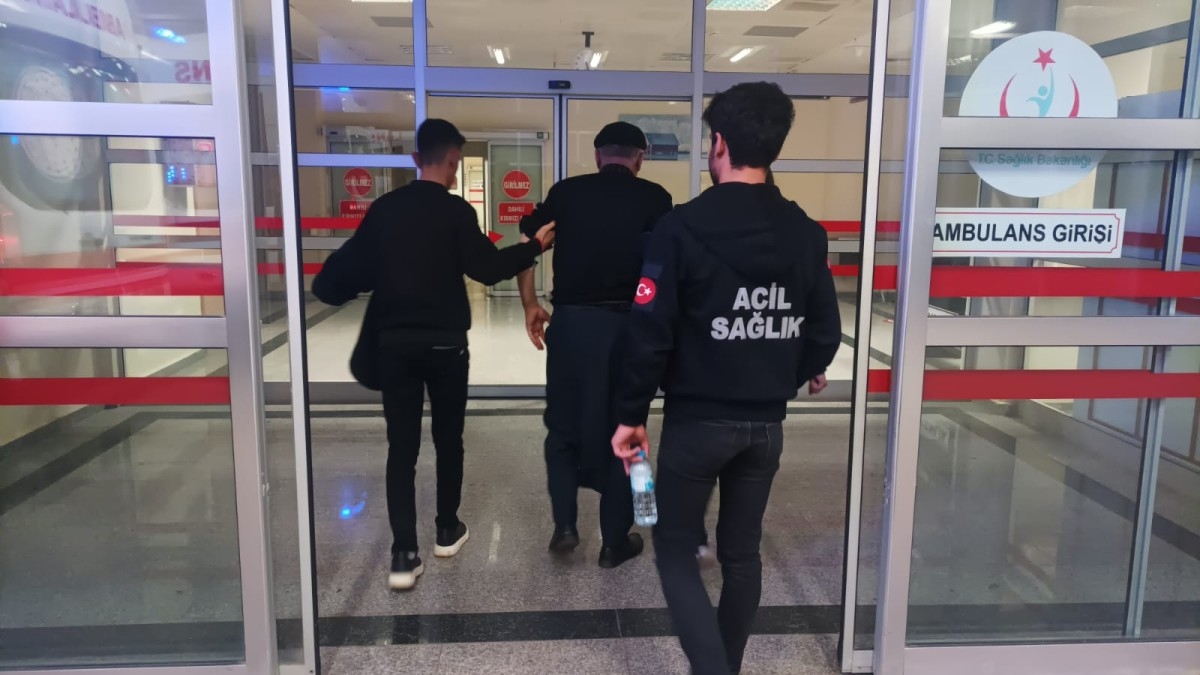 Saldırıya uğrayan yaşlı adam yaralandı