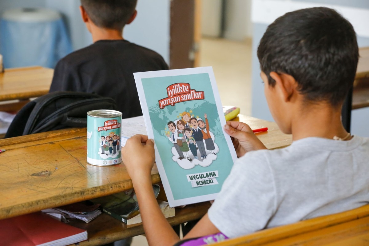 İyilikte Yarışan Sınıflar Projesi devam ediyor  - Videolu Haber
