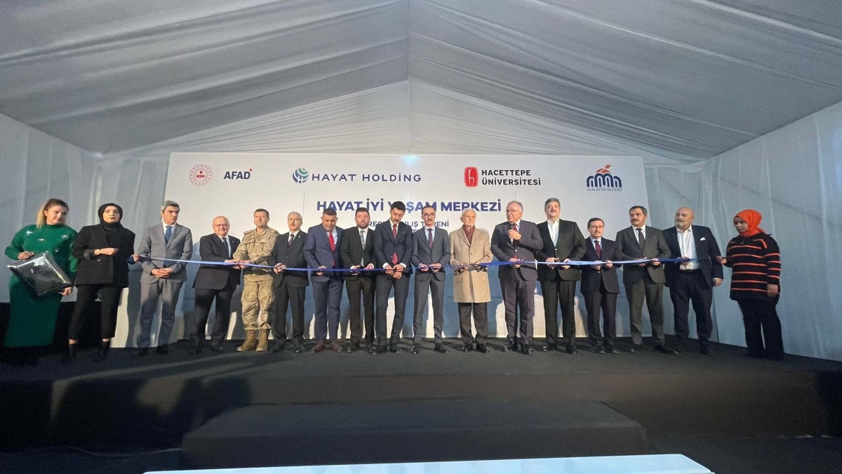 Malatya'da 'Hayat İyi Yaşam Merkezi'nin açılışı gerçekleştirildi