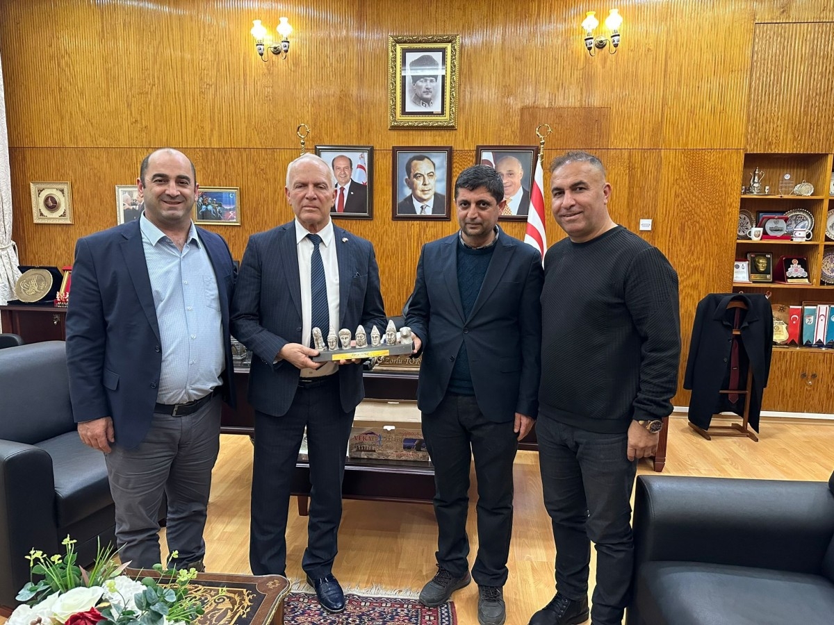 AGAD Başkanı Aslan, Başkan Töre’yi ziyaret etti