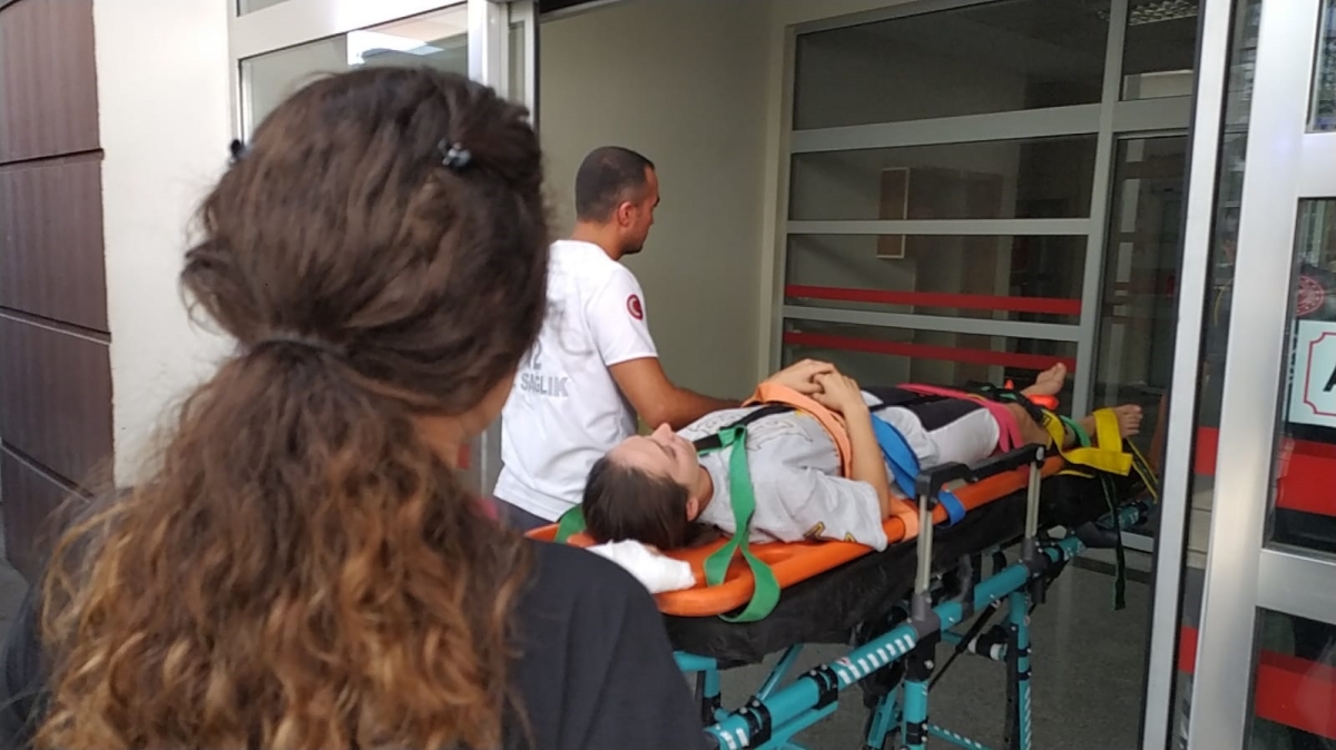 Bisiklet ile motosiklet çarpıştı: 1 yaralı 