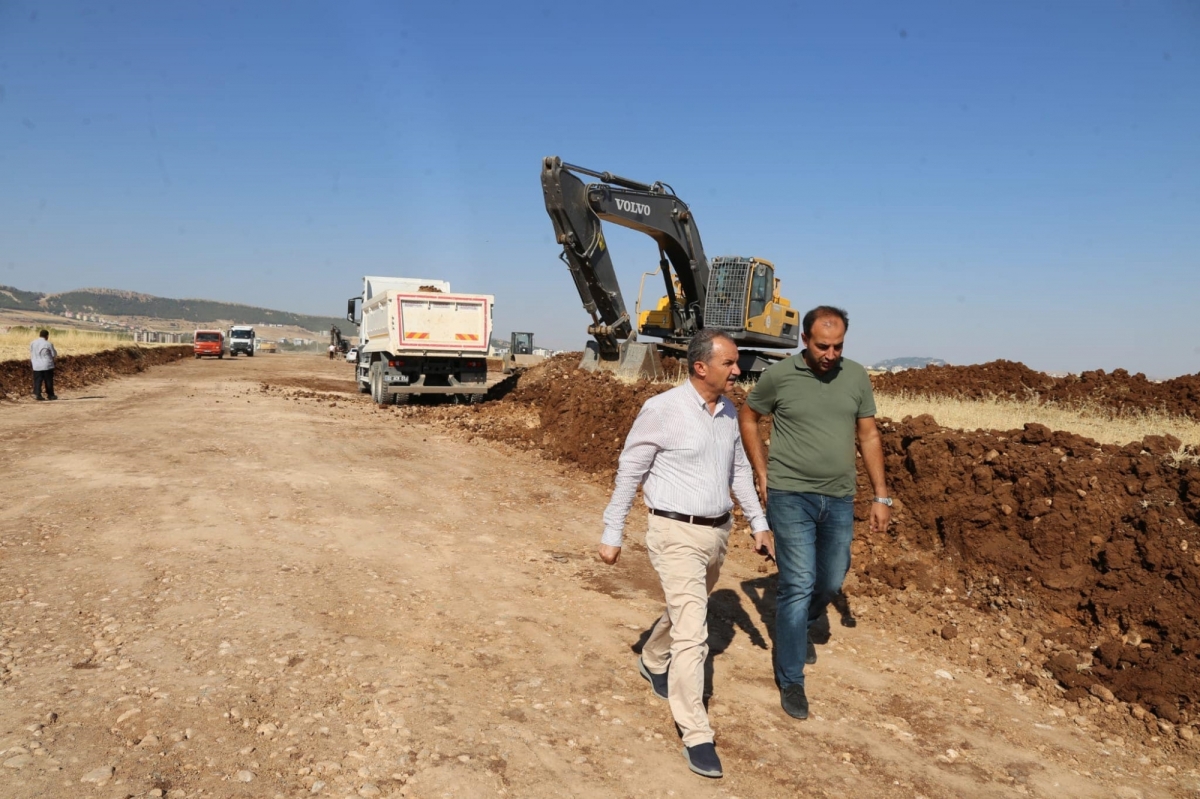 Başkan Kılınç, Kuzey çevreyolundaki çalışmaları inceledi