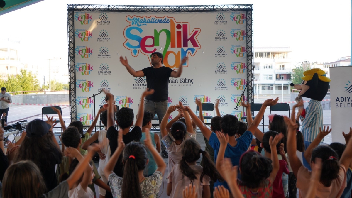 'Mahallemde Şenlik Var' etkinlikleriyle yaz akşamları eğlenceye dönüşüyor