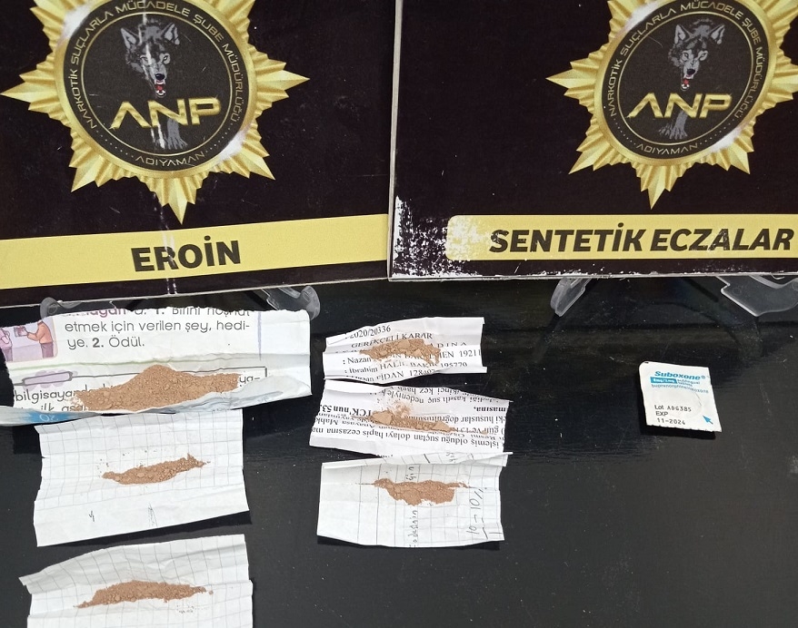 Adıyaman’da uyuşturucuya 10 gözaltı
