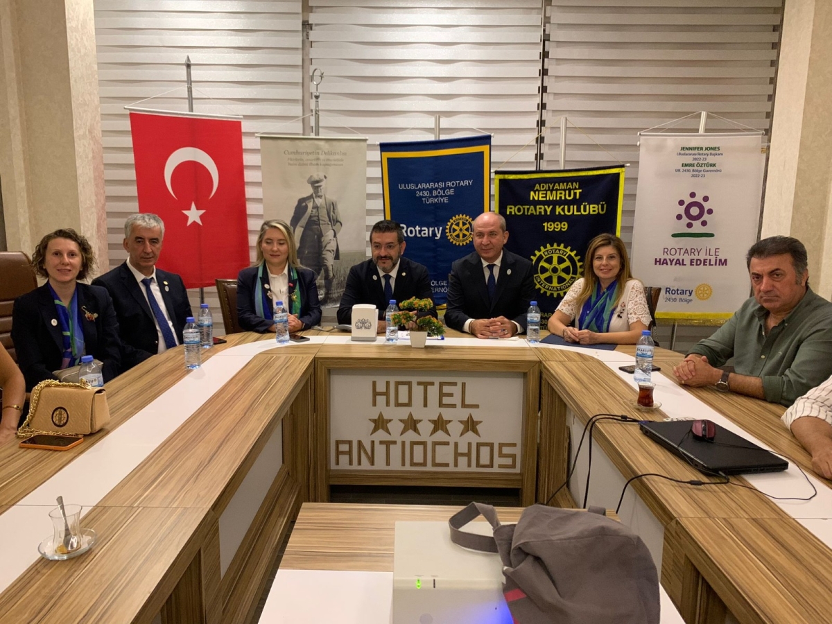 Nemrut Rotary Kulübüne Guvernör ziyareti