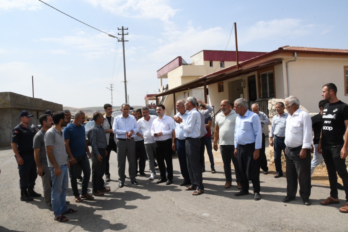 Vali Çuhadar, Akdere, Işıklı ve Damlıca köylerini ziyaret etti