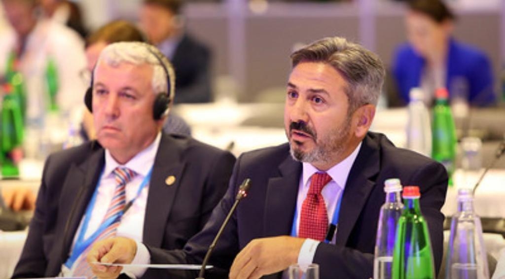 Başkan Aydın, AB’nin çifte standardına dikkat çekerek dürüst ve ilkeli davranmadığını ifade etti