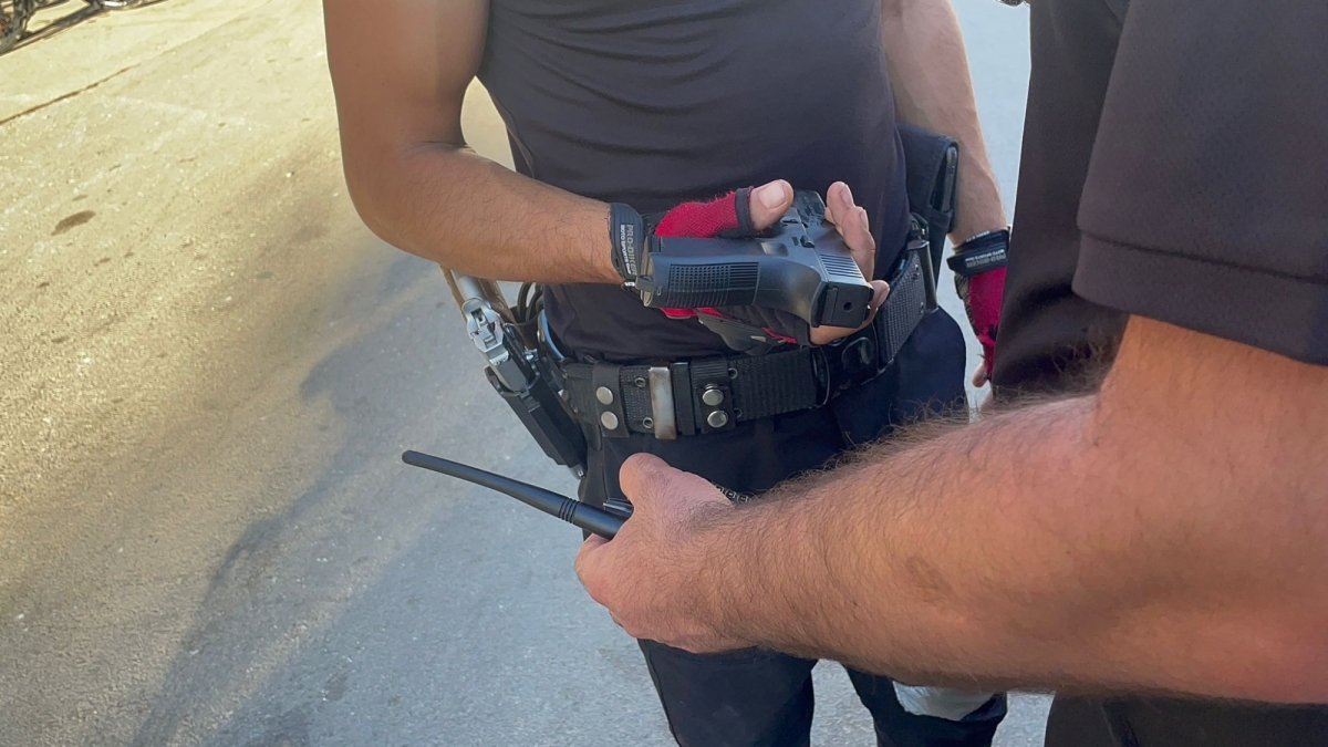 Adıyaman’da ruhsatsız tabancaya 1 gözaltı