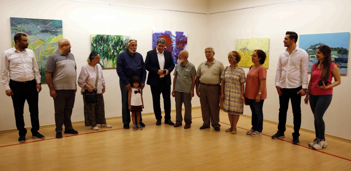 Ressam Haydar Durmuş 55’inci kişisel sergisini açtı