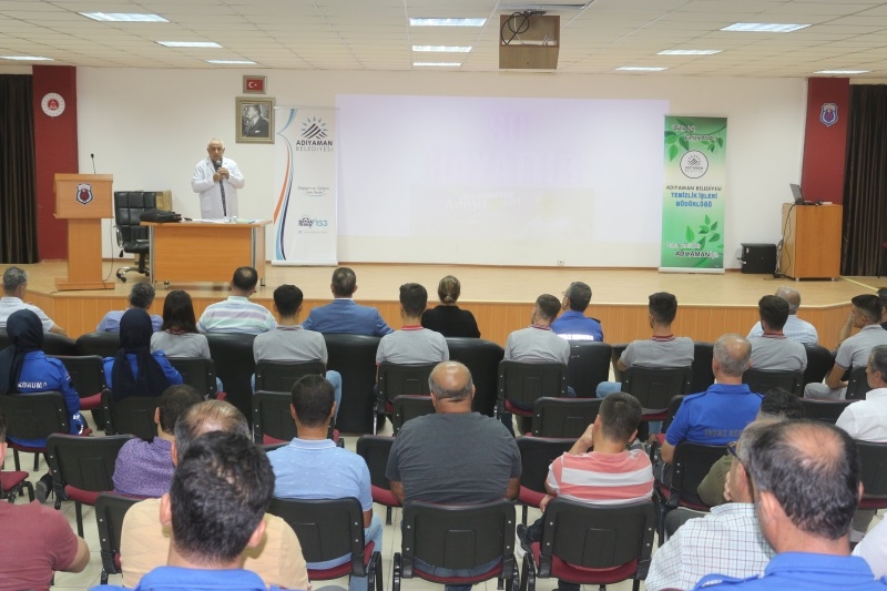 Açık Ceza İnfaz Kurumunda 'Temiz Su Kullanımı' konferansı düzenlendi