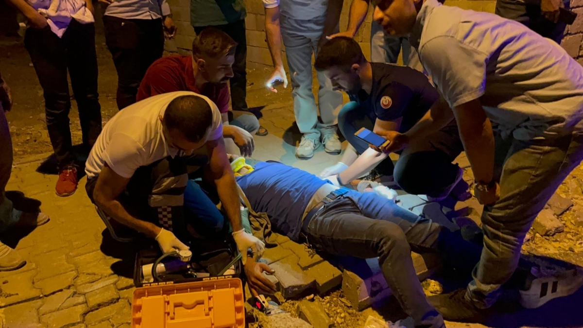 Adıyaman’da motosikletler çarpıştı:  2 yaralı 