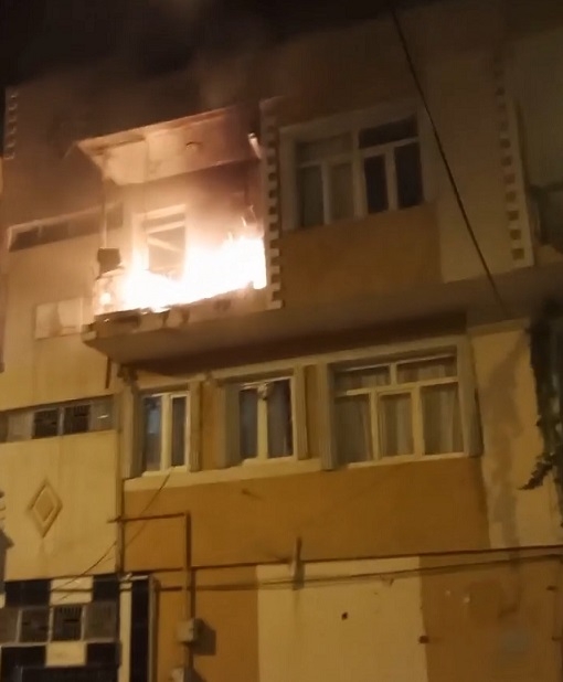 Yangın paniğe neden oldu