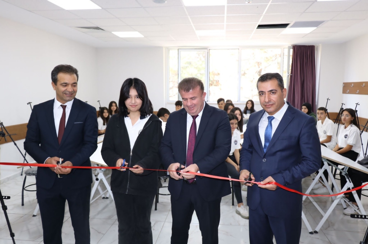 Görsel sanatlar atölyesinin açılışı yapıldı