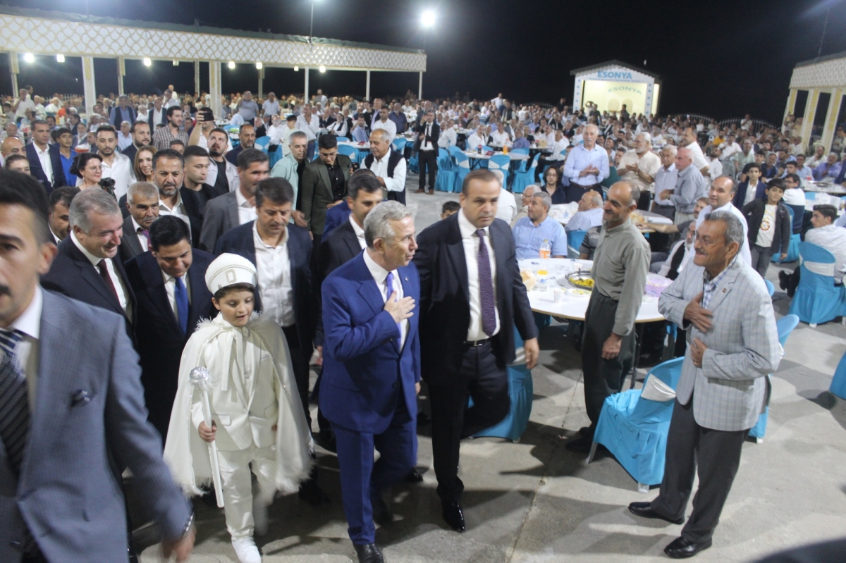 Mansur Yavaş, Turanlı'ya kirve oldu