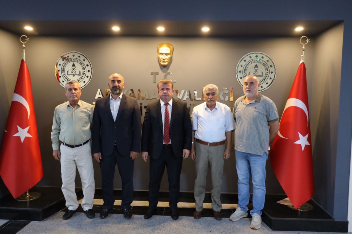 Eğitim Sendikalarından Aşcı'ya ziyaret