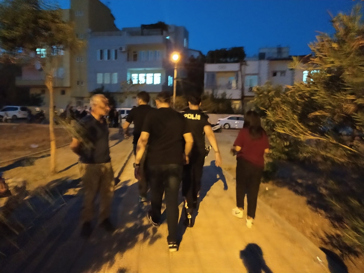 İki grup arasındaki kavgayı polis ekipleri engelledi