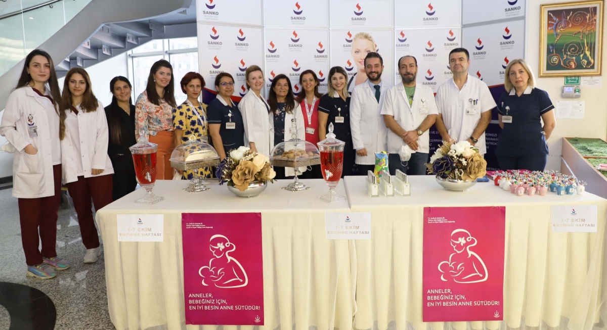 SANKO Üniversitesi Hastanesi’nde Emzirme Haftası etkinliği düzenlendi