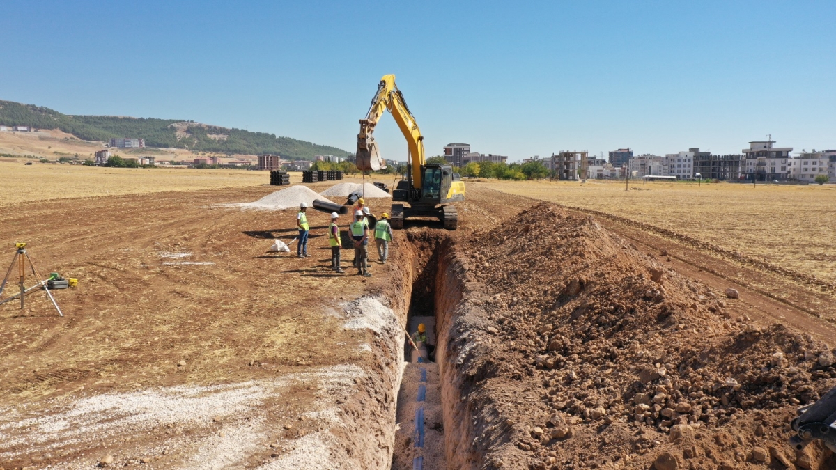 Gürlevik içme suyu isale hattı projesinde sona geliniyor