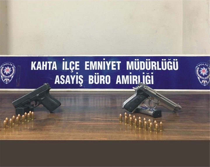 Düğünde havaya ateş açan 2 şüpheli gözaltına alındı