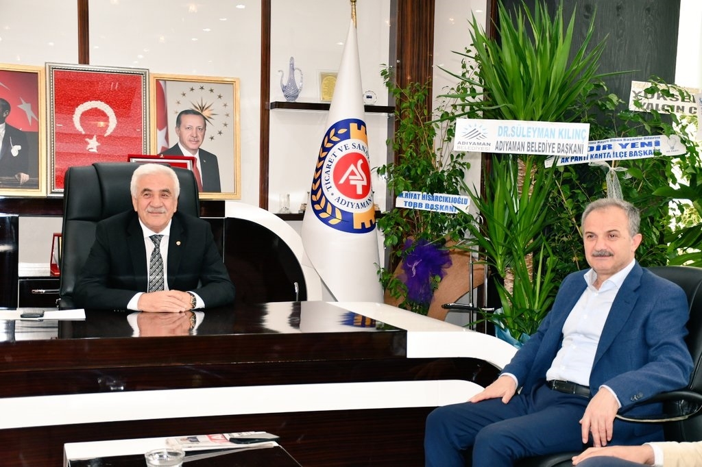 Başkan Kılınç’tan ATSO’ya hayırlı olsun ziyareti