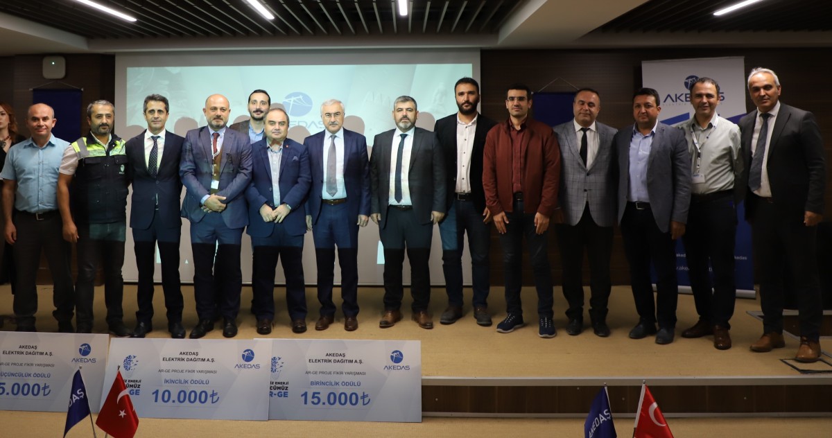 AKEDAŞ Elektrik Dağıtım A.Ş. AR-GE Proje Fikir Yarışmasında Ödüller Sahiplerini Buldu