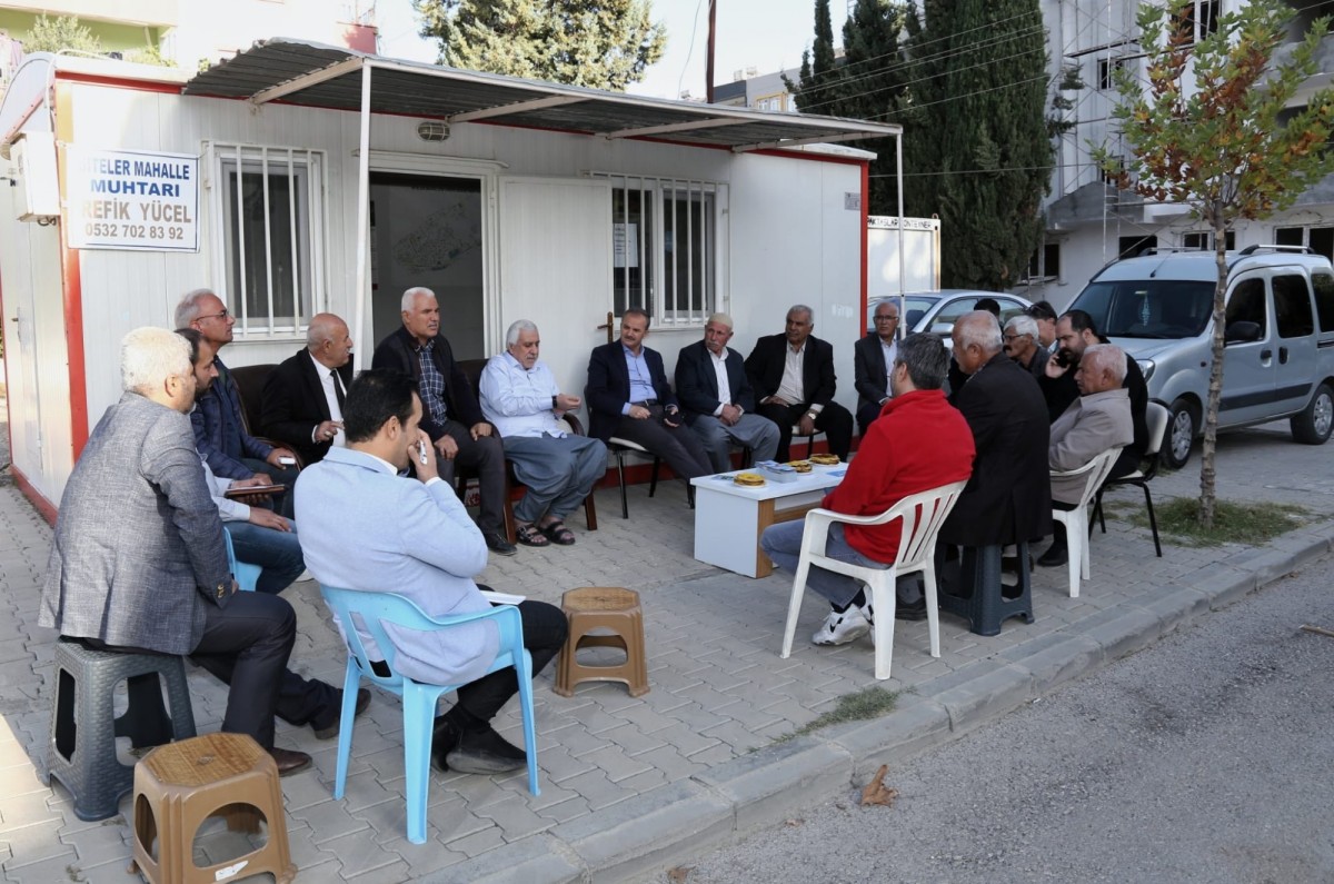 Başkan Kılınç, mahalle muhtarlarını ziyaret etti