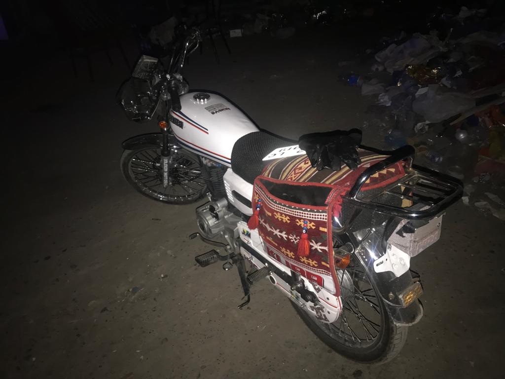 Polisin durdurduğu motosiklet çalıntı çıkınca sürücü gözaltına alındı