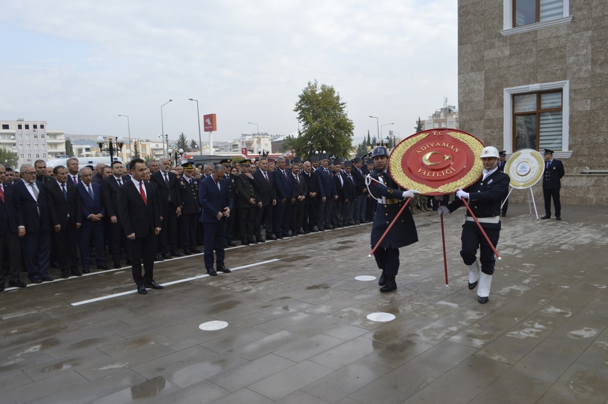 Adıyaman'da 10 Kasım töreni