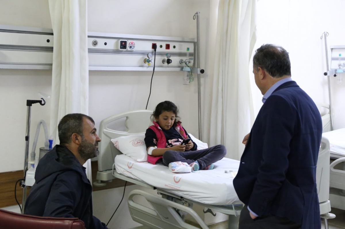 Başkan Kılınç'tan, Kadın Doğum ve Çocuk Hastanesine ziyaret