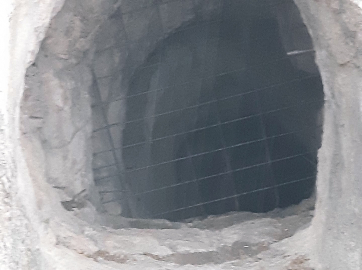 Mithridates Kalinikos’un anıt mezarına koruma bandı