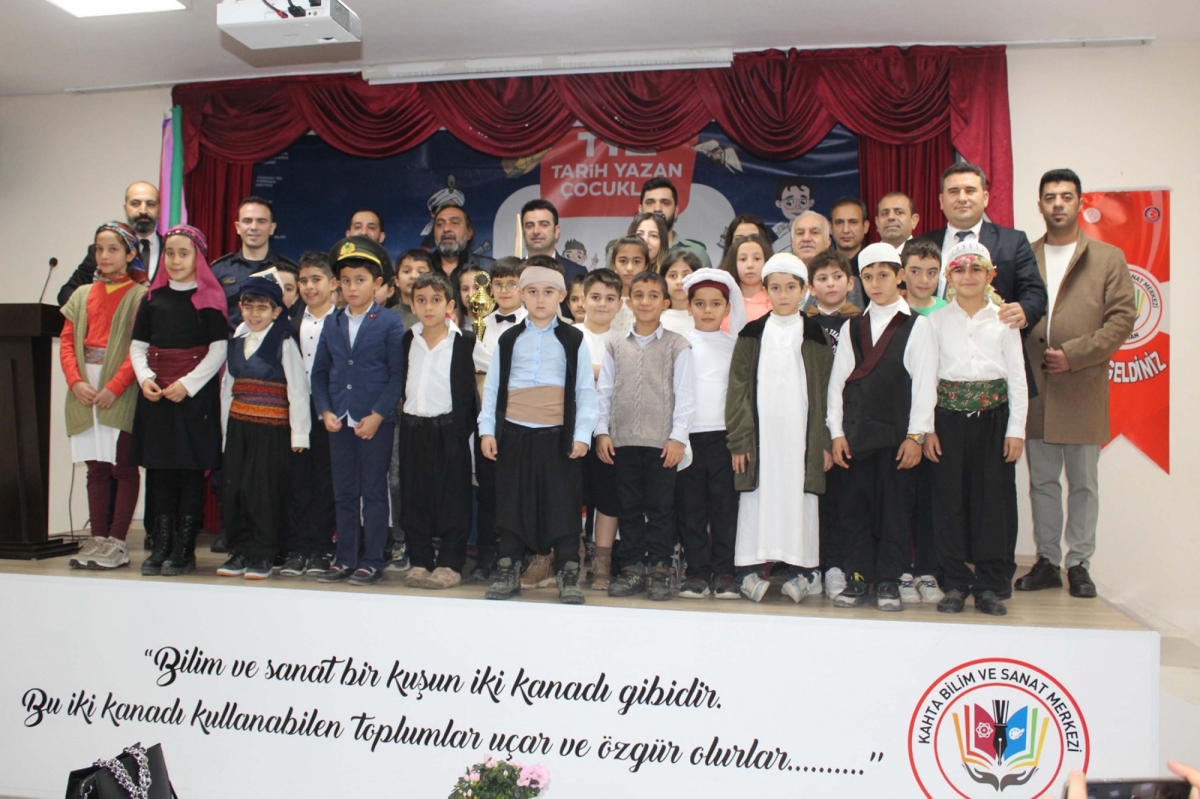 'Tarih Yazan Çocuklar Kahta’da' projesi hayata geçti