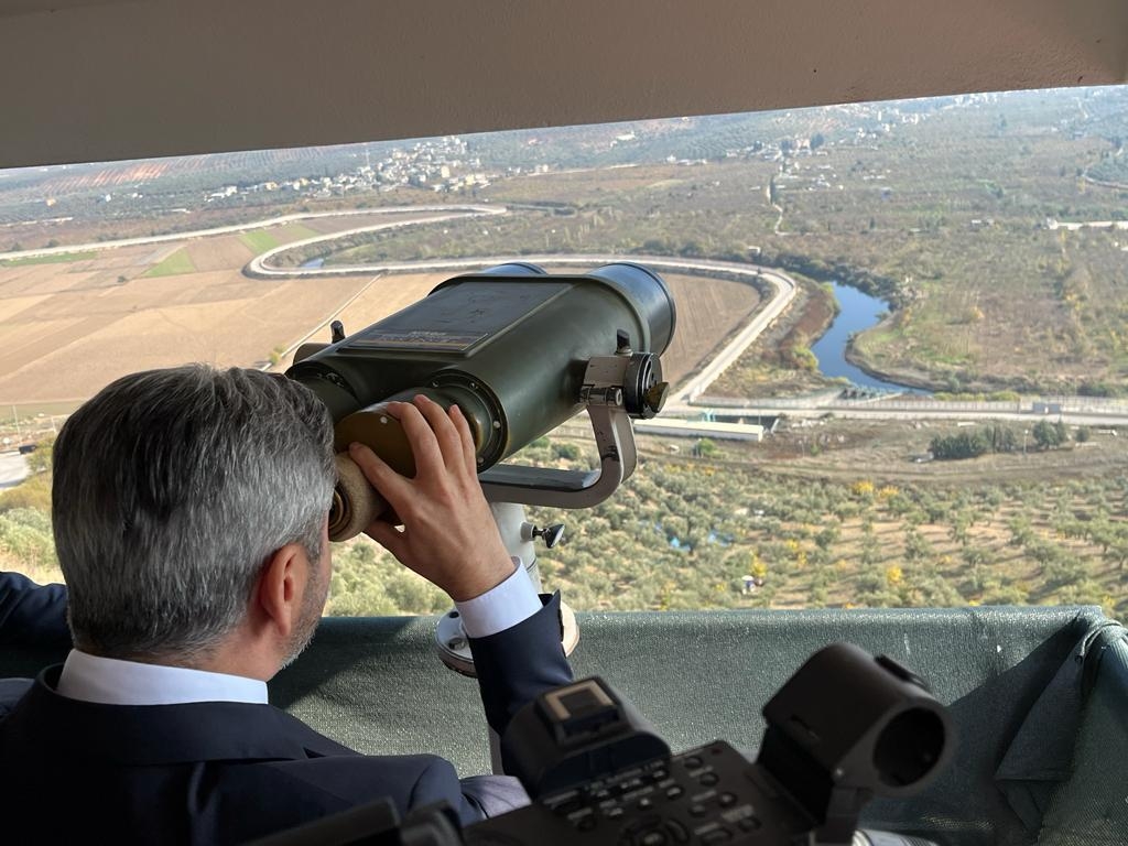 Başkan Aydın: Sınırlarımız çelikten bir set şeklinde korunuyor