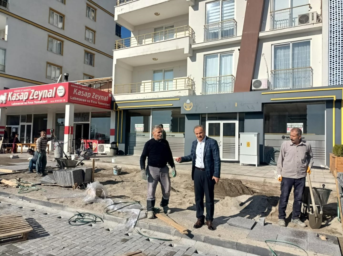 Başkan Kılınç, Prestij Cadde çalışmalarını inceledi