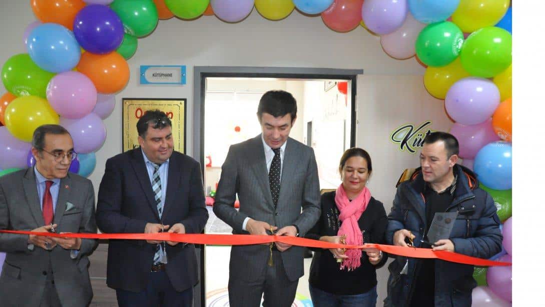 Osman Üstay Çocuk Kütüphanesi Açıldı.