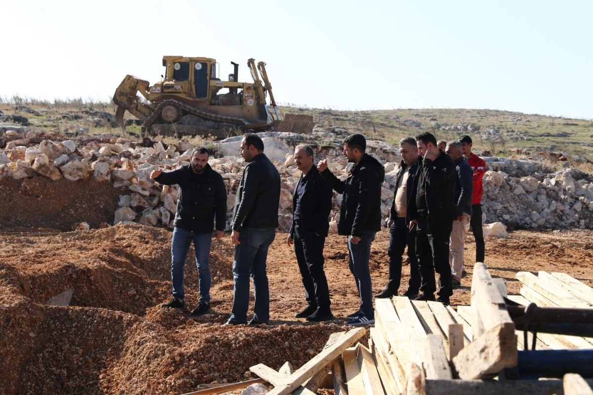 Hayvan Hastanesi inşaatı hızla devam ediyor 