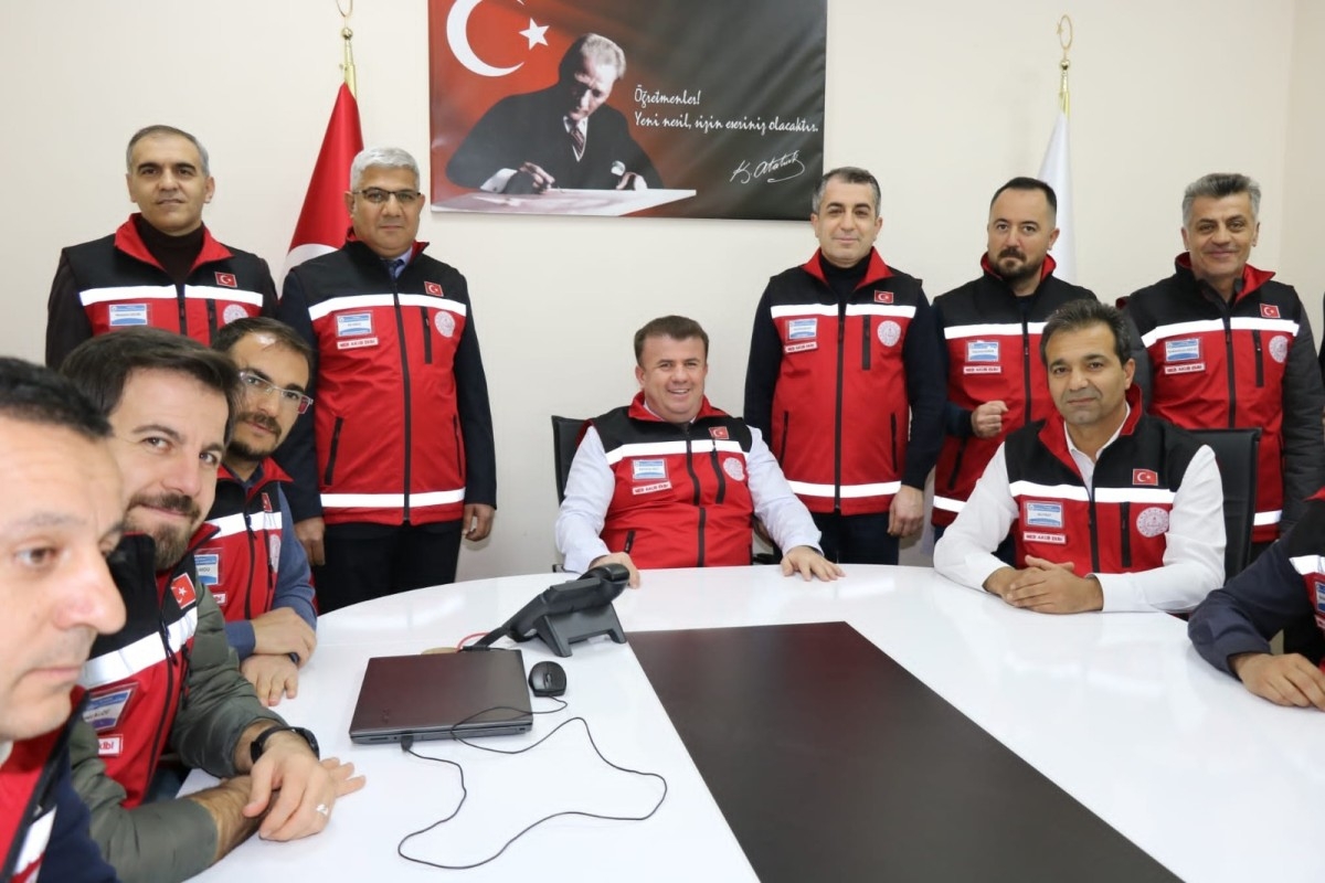 Aşcı, MEB AKUB ekibini kabul etti