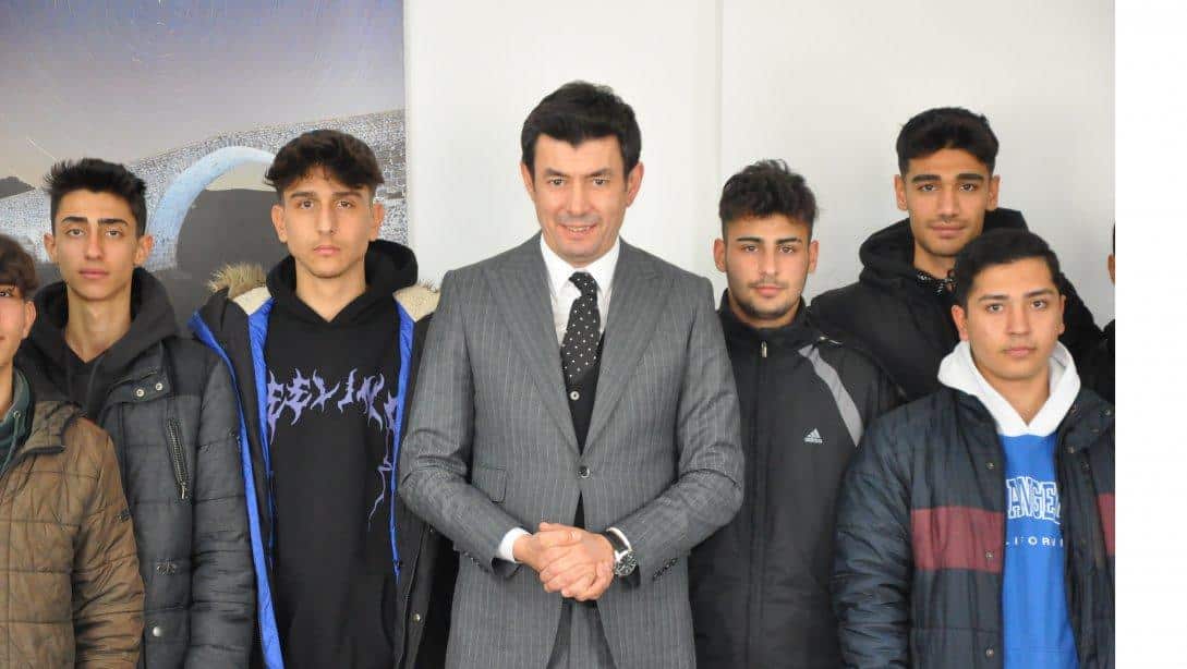 Hentbolculardan Kaymakam Ayrancı’ya Ziyaret