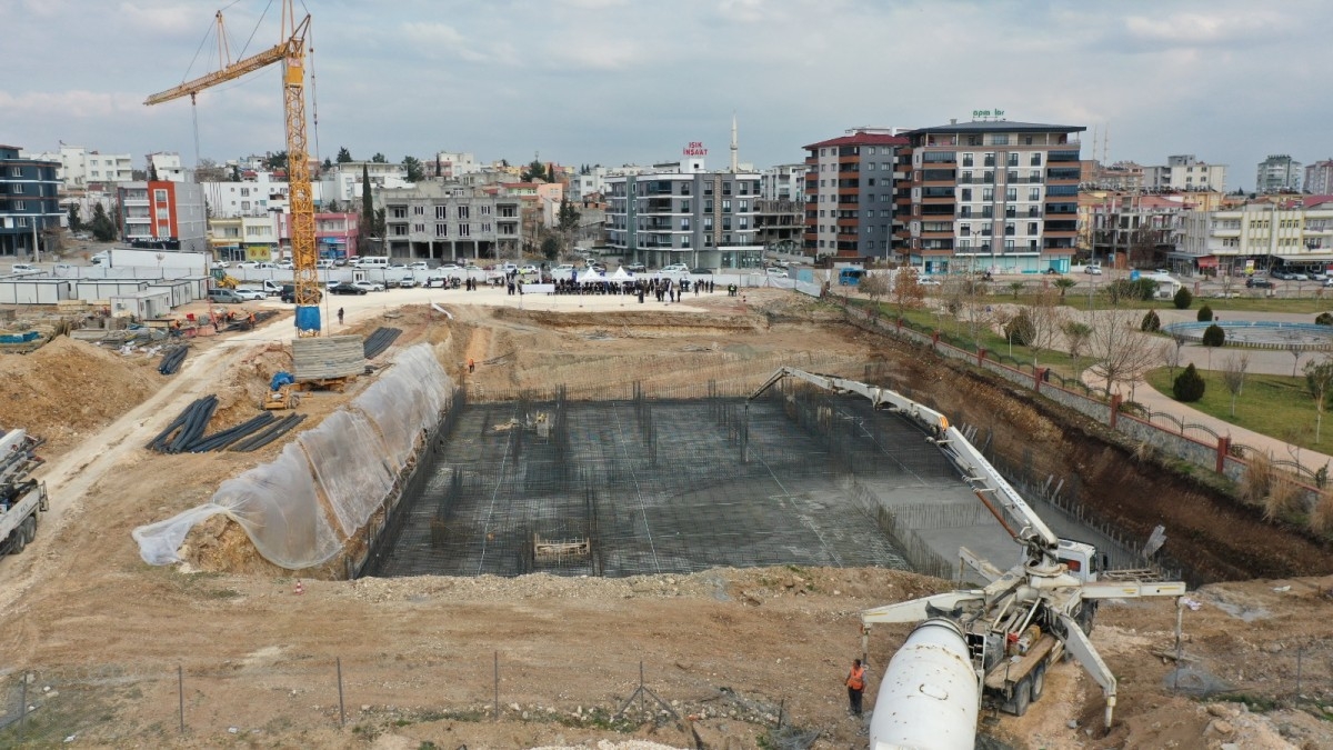 Kültür Merkezi'nin temeli atıldı  